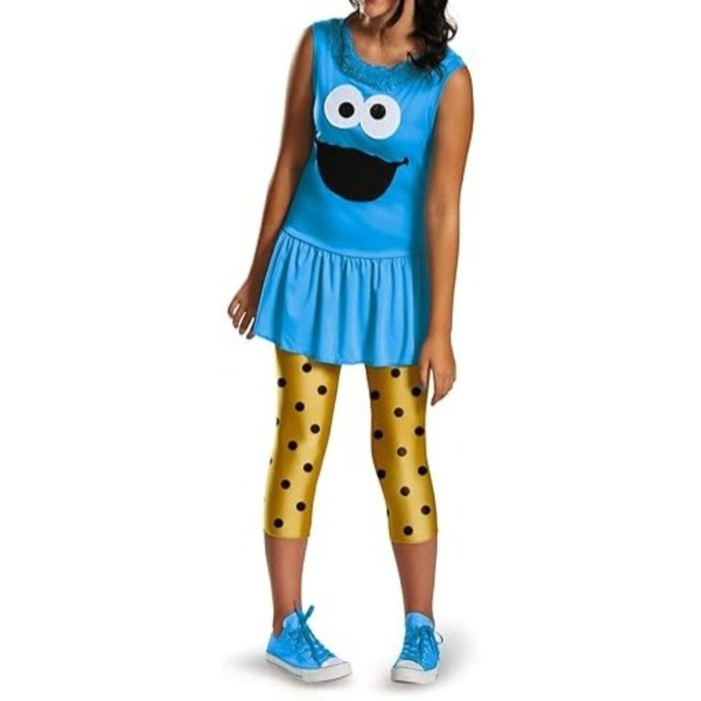 Disguise Sesame Street‎ Cookie Monster Tween Classic Costume, Large/10-12